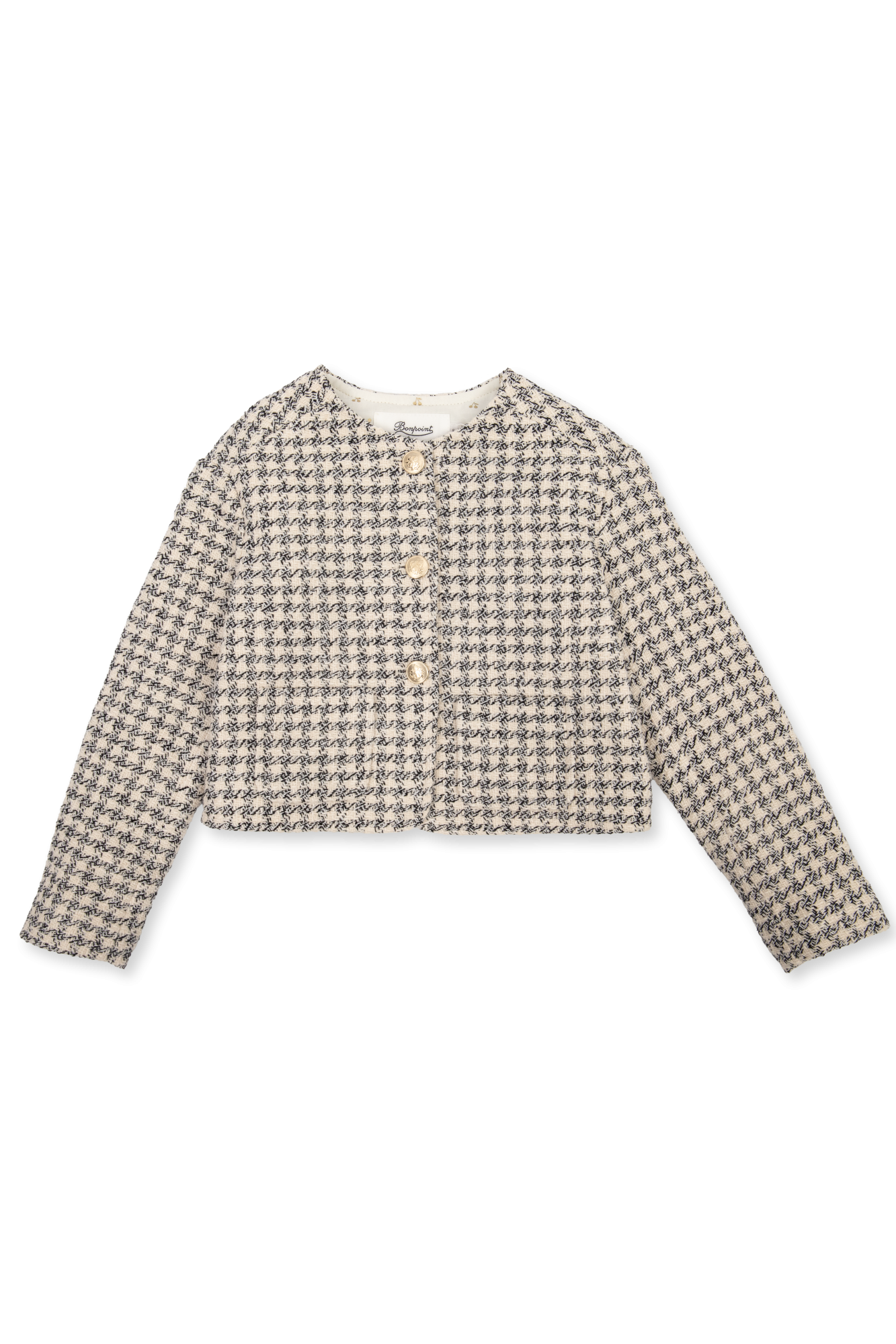 Bonpoint ‘Tabitha’ tweed jacket Kids's Girls clothes (414 years